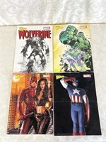 4 Marvel 10 x 14 Posters