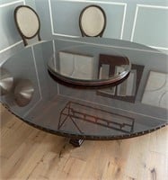 Large Round Dining Table, 6 feet diameter
