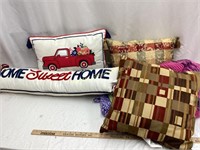 Assorted Pillows & Throws