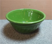 Green Glazed Crock Ware Bowl