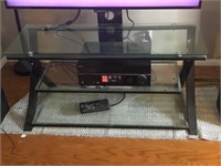 Glass Shelf Flatscreen Tv Entertainment Stand
