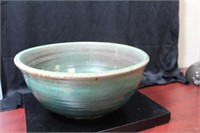 A Signed Art Pottery Large Bowl
