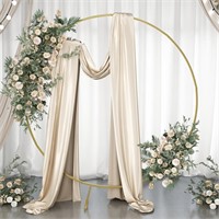 Golden Round Backdrop Stand