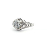 14ct W/G Diamond 1.35ct ring