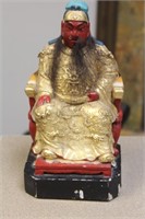 Vintage Gold gilt Chinese Emperor