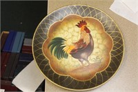Decorative Rooster Platter