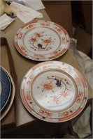 Pair of Signed Chinese Export Plates