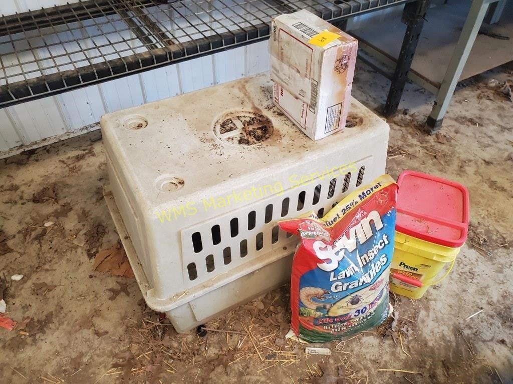 Pet Carrier, Grease, Misc.