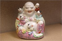 Vintage Chinese Ceramic Buddha