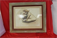 A Watercolour by Listed Artist Michael Chomyk