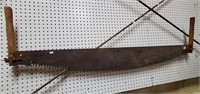 Antique Double Handed Tree Saw