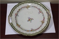 A Limoges? Two Handle Plate