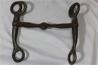 A Short Shank Snaffle Bit for Horses