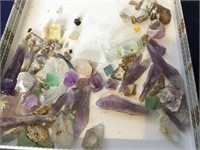 Large Lot Of Natural Points Flourite Etc