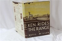 Hardcover Book - Ken Rides the Range