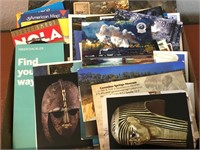 World Travels Maps, Postcards , Guides Etc