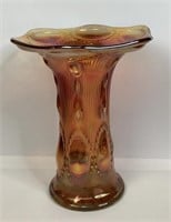Imperial Glass Marigold Carnival Glass Vase