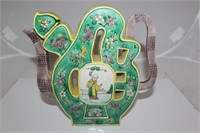 Antique ChinesePorcelain Fu Mark Character Teapot