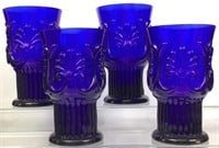 Pilgrim Glass Cobalt Blue Glasses #2