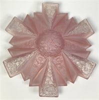 Modernizer Art Deco Pink Glass Hanging Lamp Shade