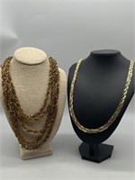 2- Vintage Jewelry Necklaces