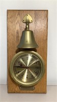 Vintage Brass Ship’s Bell Clock