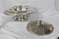 Silverplated Serving Dish with Lid