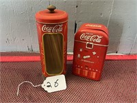 Coca Cola Straw Holder & Storage Tin