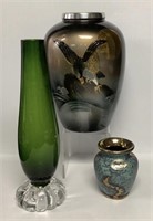 Assorted Vases Including Jasba Keramik
