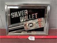 Coors Silver Bullet Sign 15x19"