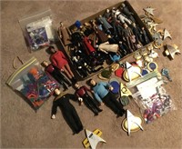 Large Collection Of Vtg Star Trek Figures,Weapons