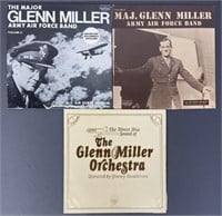 3 Glenn Miller LP Vinyl Records 2 Unopened