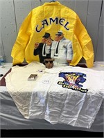 Xl Joe Camel Wear, Playing Cards,2 Shirts,Cuzie