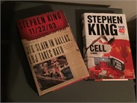 Hard Cover Stephen King Novels Lot OF 2