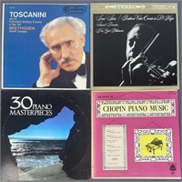 Four Classical Music Vinyl LP Albums