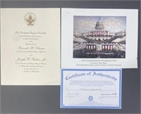 Obama Inauguration Invite & Print