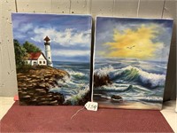 Ocean Theme  Oil Paintings
