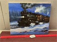 Engine 2584 Oil Painting