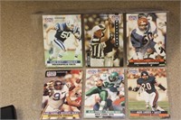 Lot of 9 Football Cards