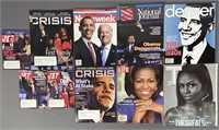Ten Barack & Michelle Obama Magazines