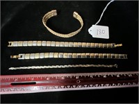 Gold/Copper Bracelets