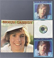 Shaun Cassidy Vinyl LP Album & 3 45 Singles