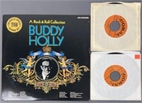 Buddy Holly Vinyl LP & 45 Singles