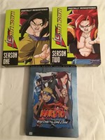 Dragon Ball Z GT Dvd Sets & Naruto Box Set