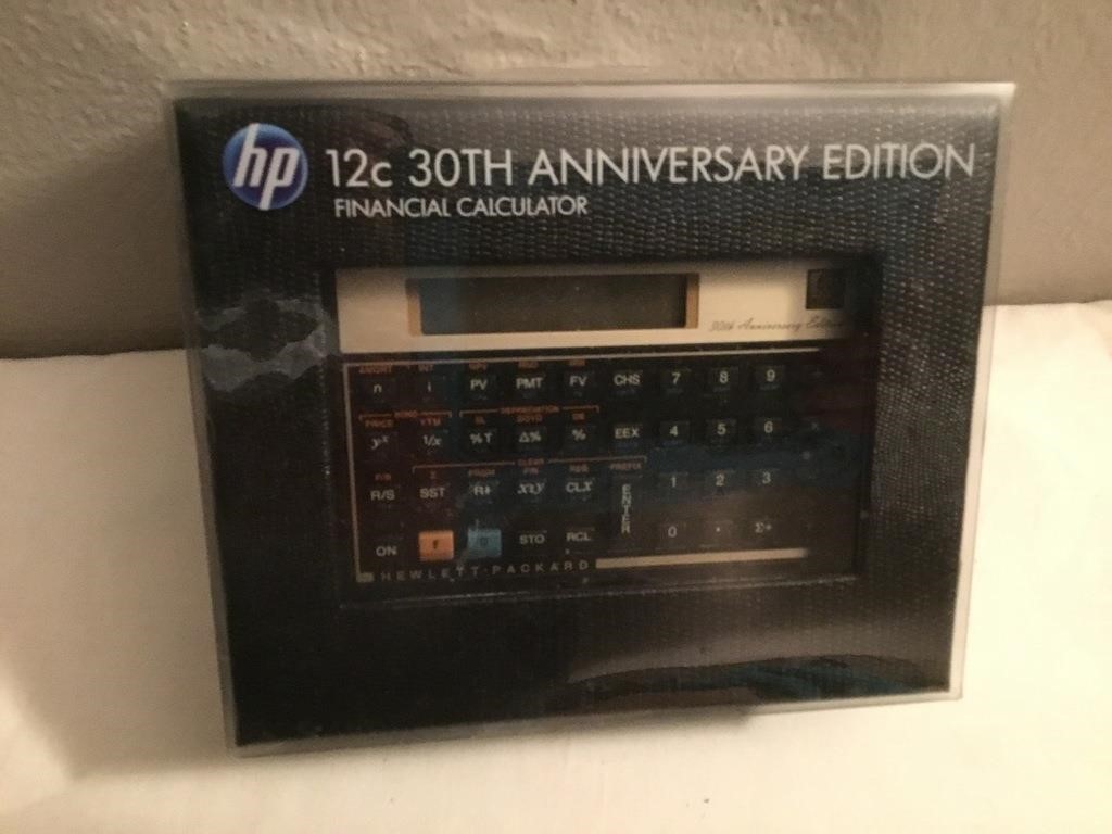 New HP12C Financial Calculator 30th Anniversary