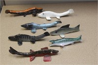 Lot of 7 Handpainted Lures