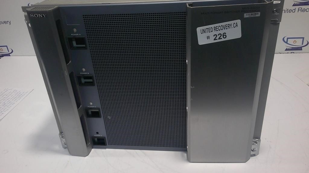 Sony MVS - 8000A multi format switcher processor