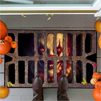 Halloween Door Mat Horror Clown Welcome