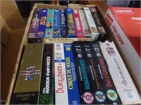 Approx 40 VHS movies