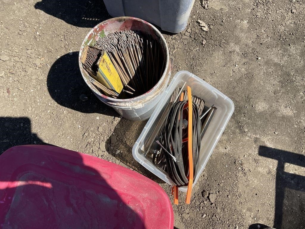 Extension cord & welding rod